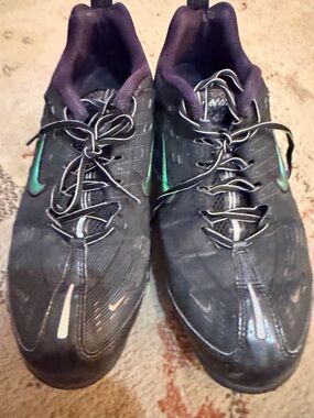 Nike Vapor Max 760 Men’s Black Sneakers with Green Swoosh